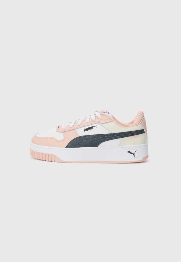 CARINA STREET - Sneaker low - white/strong gray/rose quartz