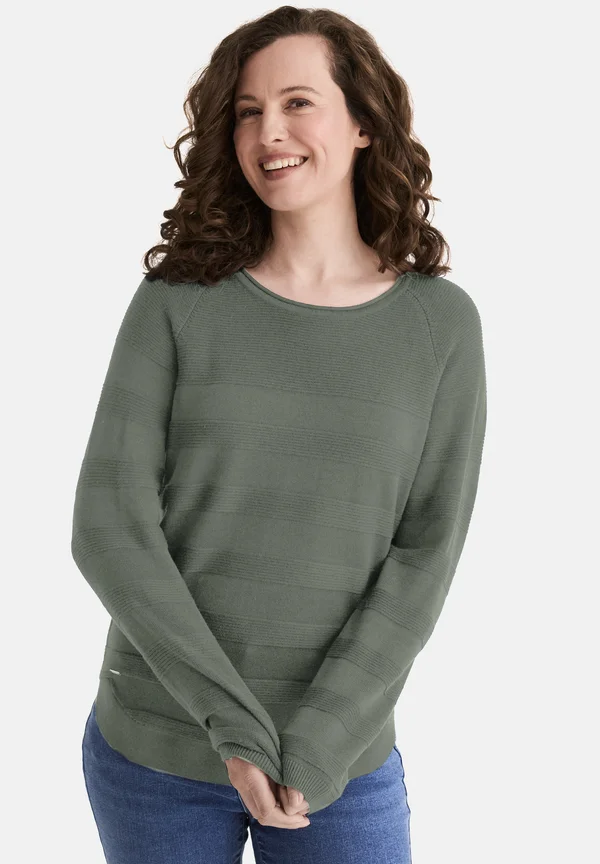 CARINA - Strickpullover - ivy green