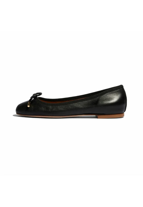 CARLA FUCSIA  - Klassischer Ballerina - black  calf
