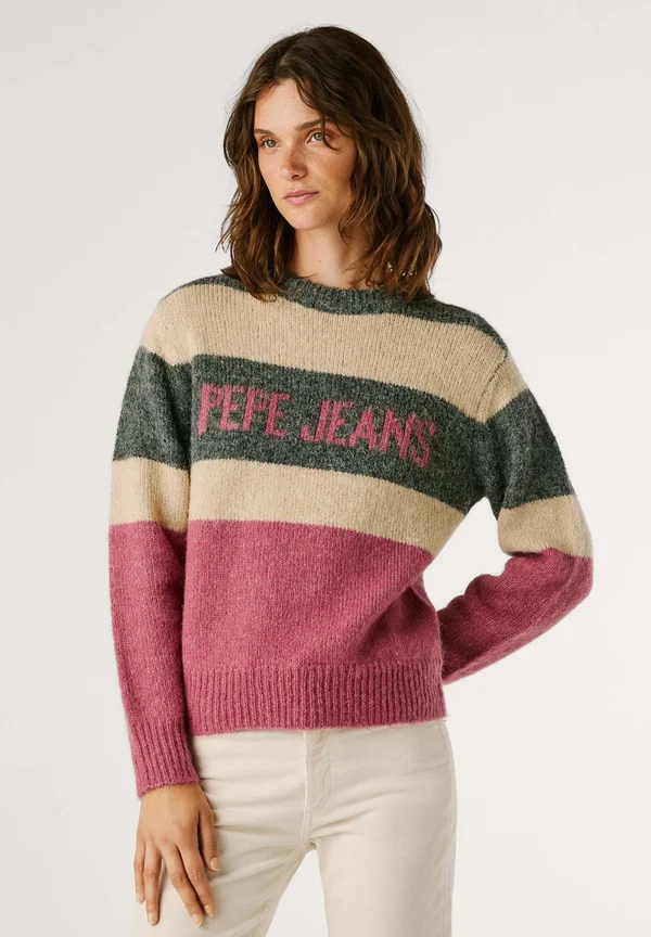 CARLIS - Strickpullover - slate rose pink