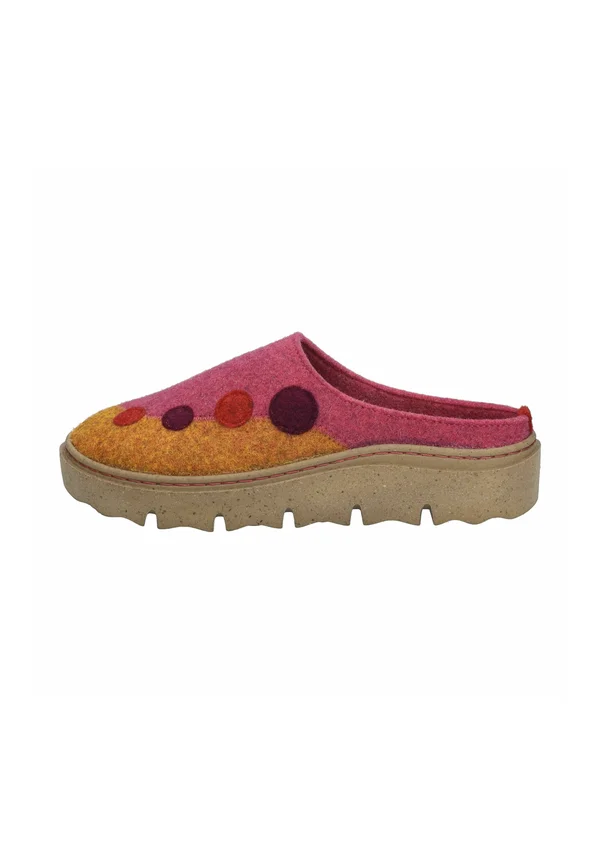 CARMAUX  - Pantolette flach - orange multi