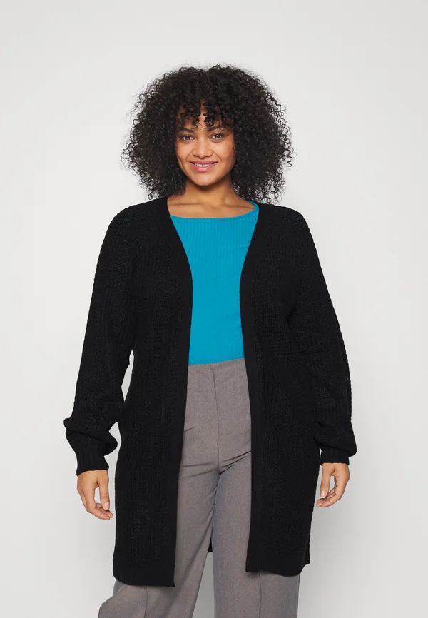 CARMIRLA NEW LS   - Strickjacke - black