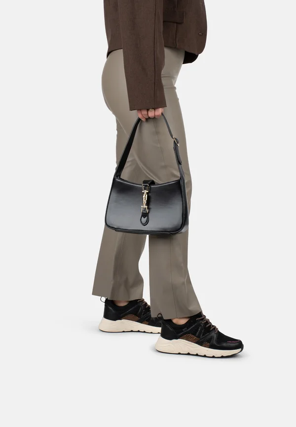 CAROCEL - Sneaker low - black with animal print