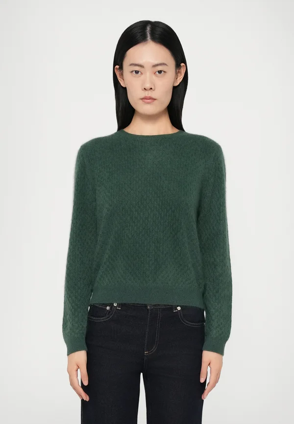 CAROLEE CREWNECK - Strickpullover - green mystique