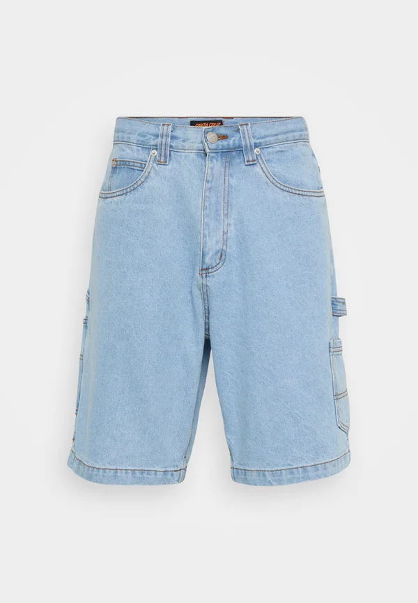 CARPENTER BIG UNISEX - Jeans Shorts - stone wash