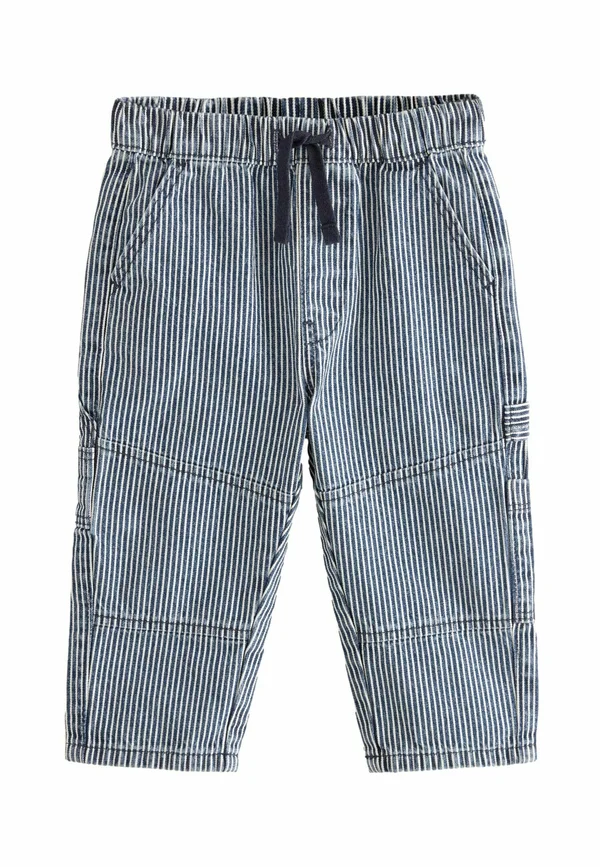 CARPENTER  - Jeans Relaxed Fit - blue white ticking stripe
