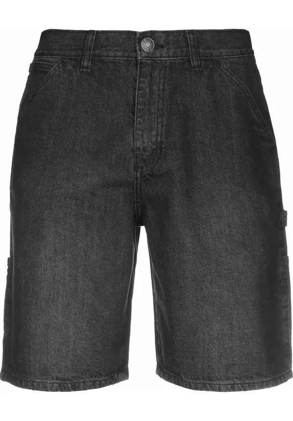 CARPENTER - Jeans Shorts - real black washed