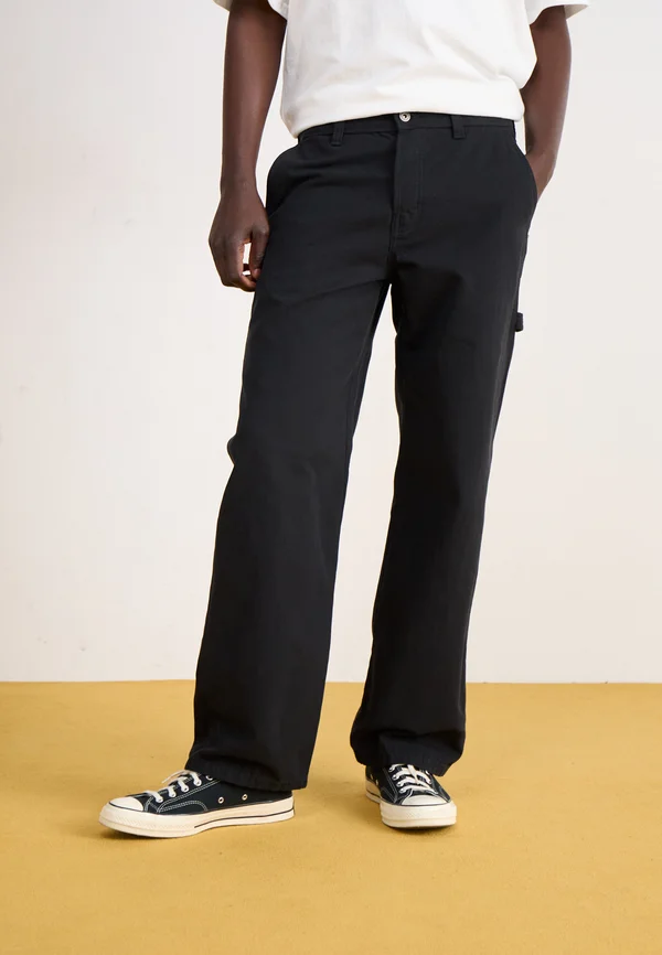 CARPENTER LIGHWEIGHT - Stoffhose - black