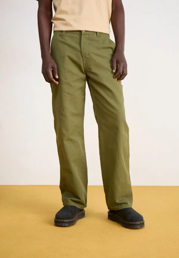 CARPENTER LIGHWEIGHT - Stoffhose - military green