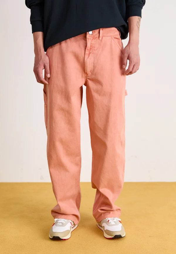 CARPENTER PANT DYE - Stoffhose - amber brown