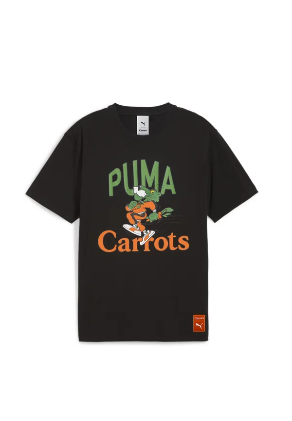 CARROTS GRAPHIC - T-Shirt print - black