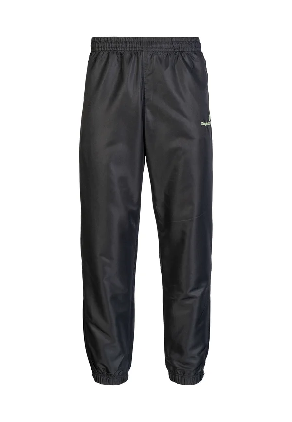 CARSON - Jogginghose - black pastel green