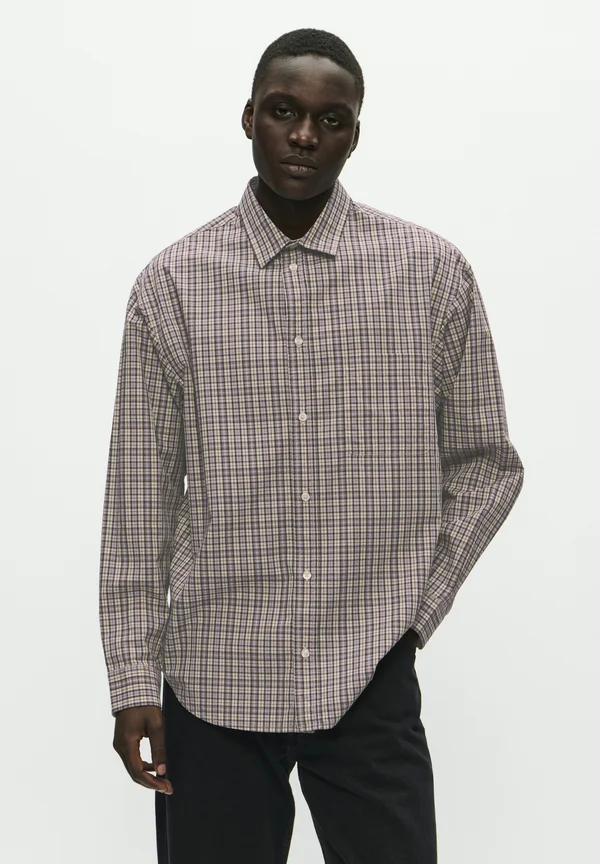 CARTER CHECK  - Hemd - minimal gray check