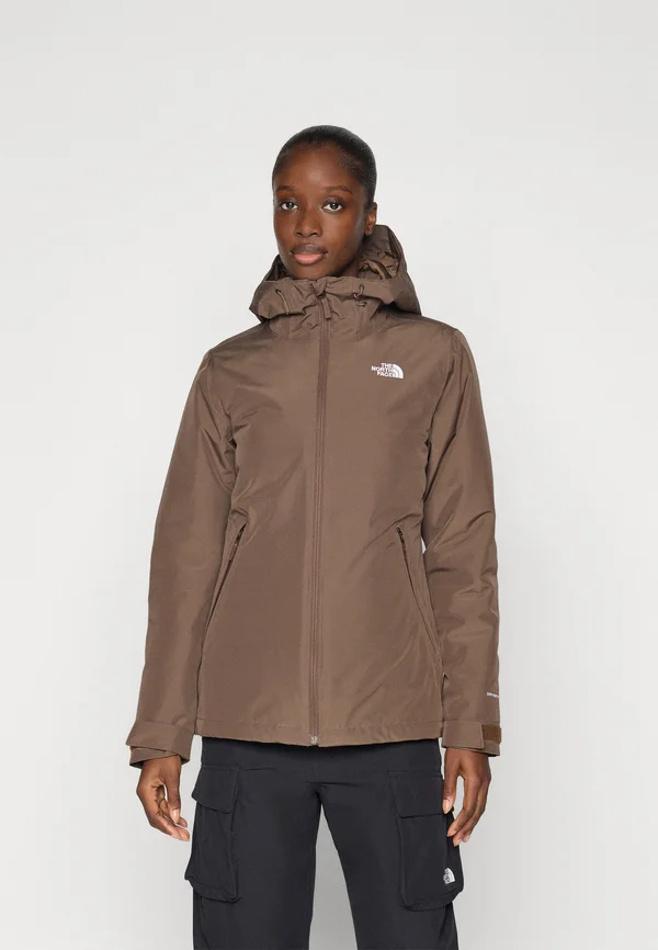 CARTO TRICLIMATE HOODED JACKET - Regenjacke / wasserabweisende Jacke - smokey brown