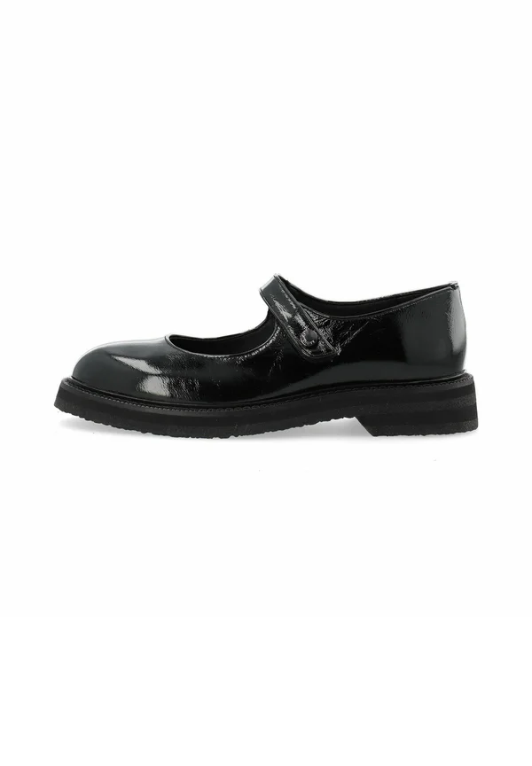 CASBETTY MARY JANE - Riemchenballerina - black