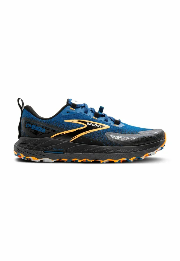 CASCADIA 18 - Laufschuh Trail - blue sapphire black orange