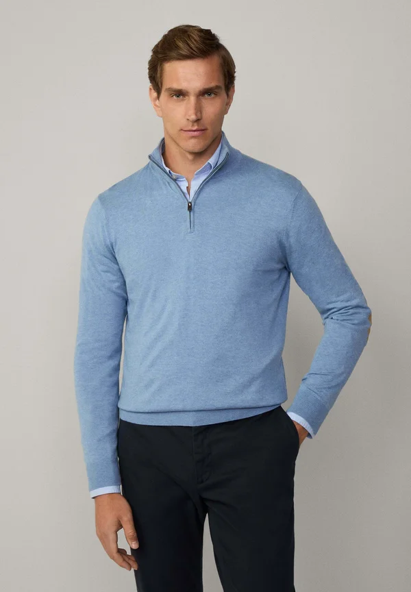 CASH - Strickpullover - spa blue