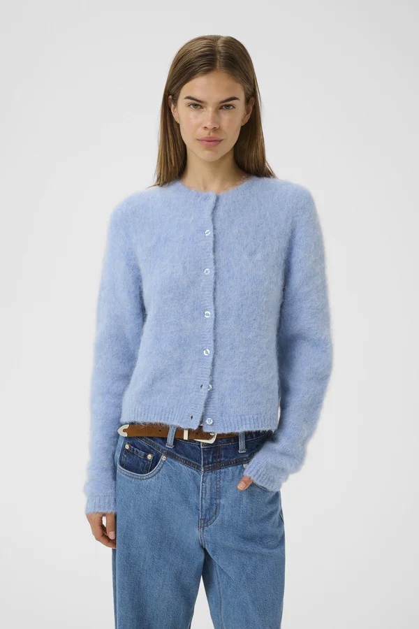 CASHMEA - Strickjacke - light blue