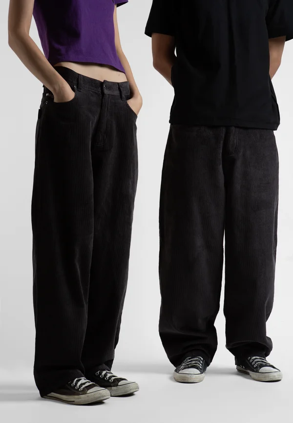 CASPER PANT UNISEX - Stoffhose - charcoal