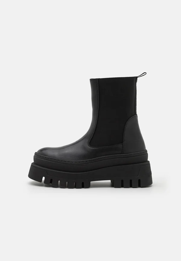CASSANDRA - Plateaustiefelette - black
