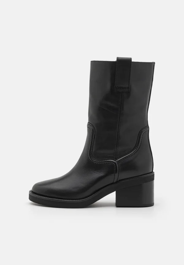 CASSY SLOUCH - Cowboy-/Bikerboot - black