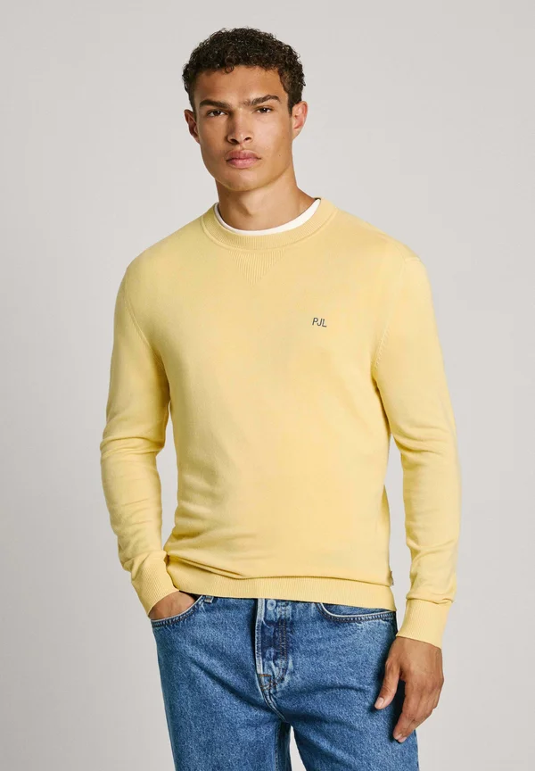 CASTLE - Strickpullover - misted yellow