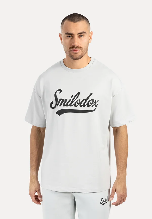 CASUAL LORIK - T-Shirt print - hellgrau