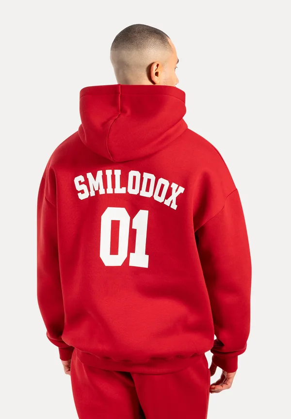 CASUAL PRINT RAYK - Sweatshirt - bordeaux