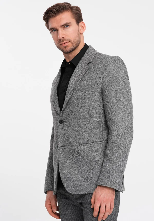 CASUAL - Sakko - grey melange