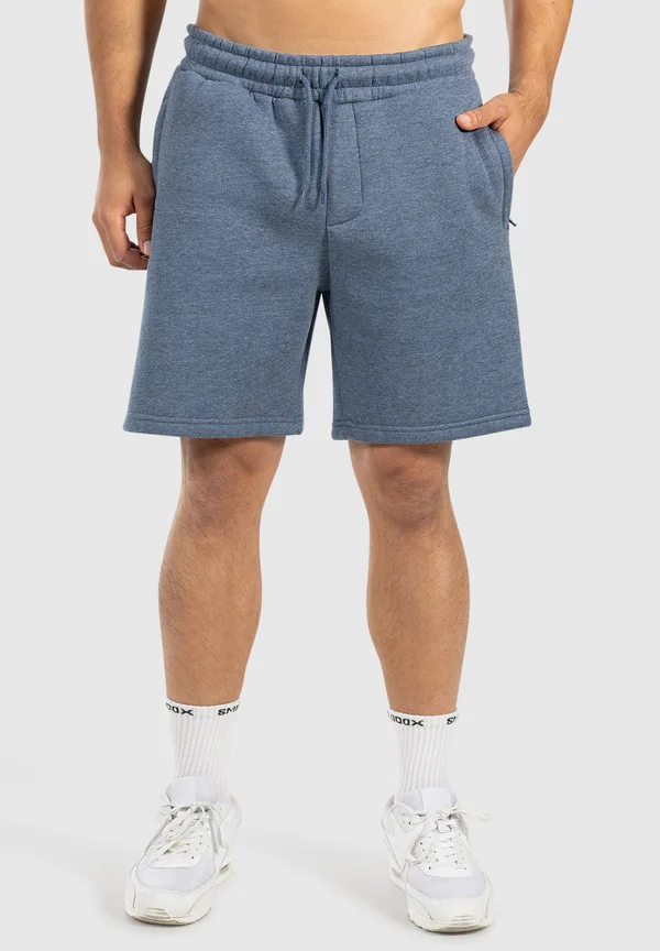 CASUAL SHORTS RION - Shorts - blau melange