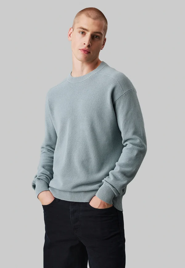 CASUAL TEXTURE SWEATER - Strickpullover - lead
