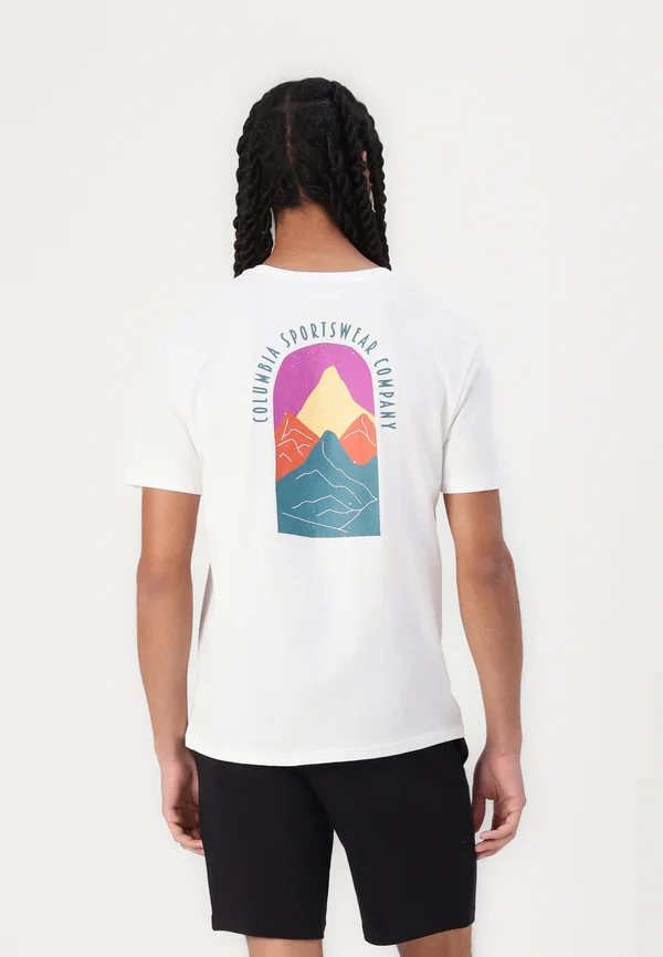 CAVALRY TRAIL GRAPHIC TEE - T-Shirt print - white