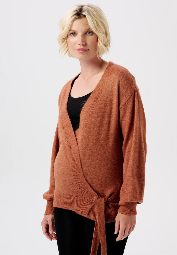 CECIA - Strickjacke - sienna
