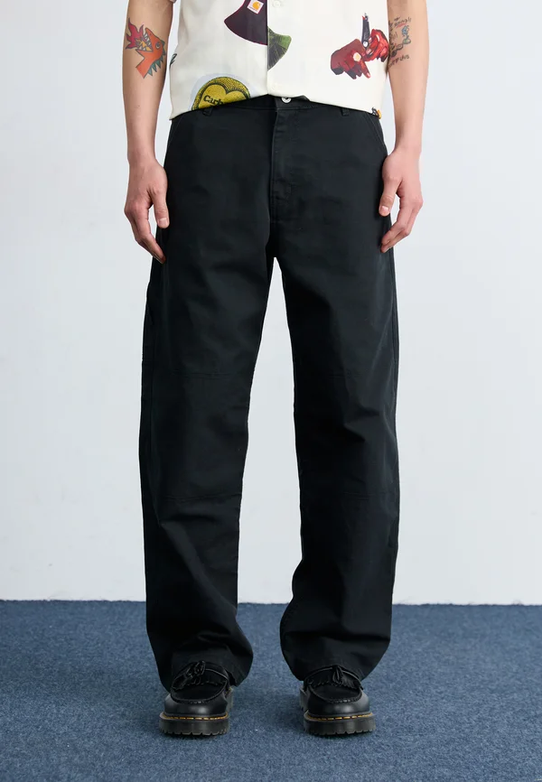 CEDAR WORK PANT - Stoffhose - black