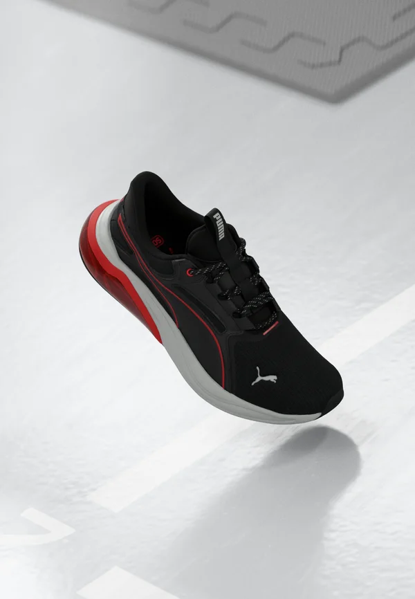 CELL THRILL DASH UNISEX - Trainingsschuh - black/for all time red