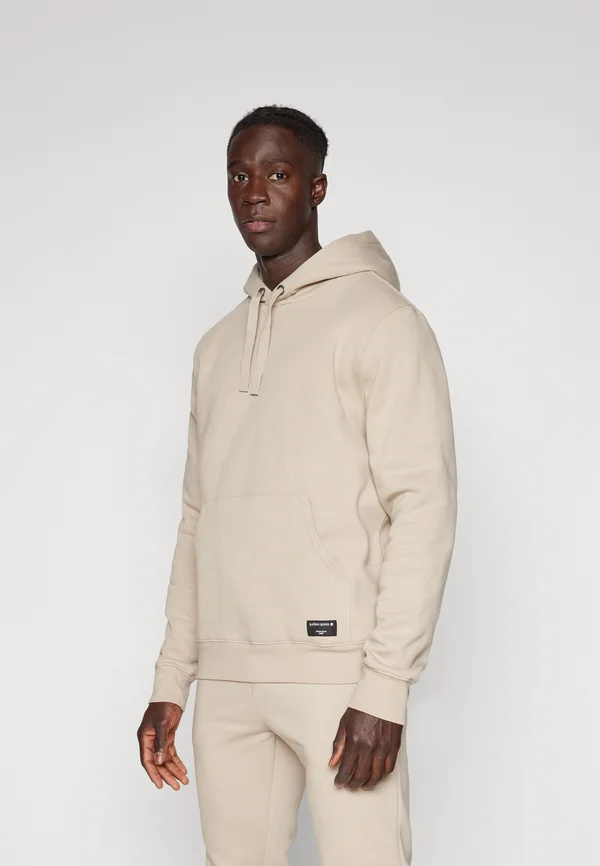 CENTRE HOODIE - Kapuzenpullover - beige