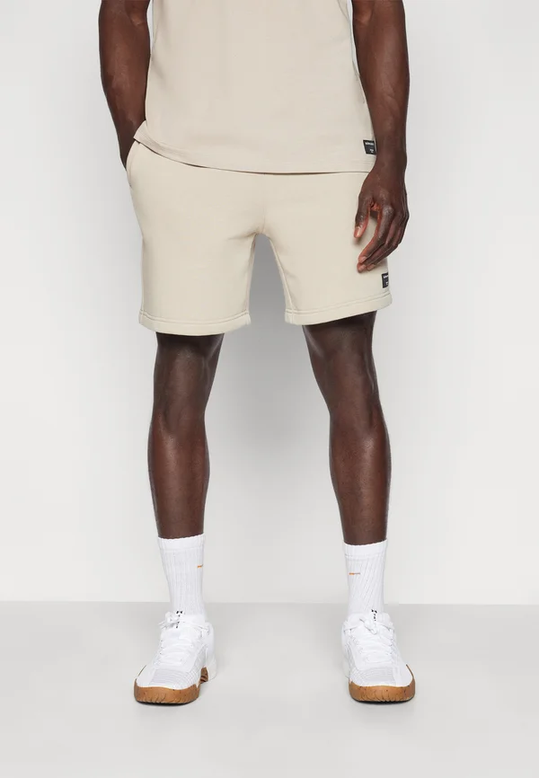 CENTRE SWEATSHORTS - Kurze Sporthose - beige