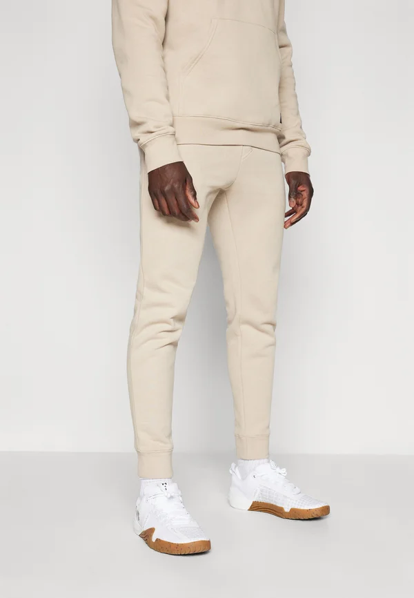 CENTRE TAPERED SWEATPANTS - Jogginghose - beige