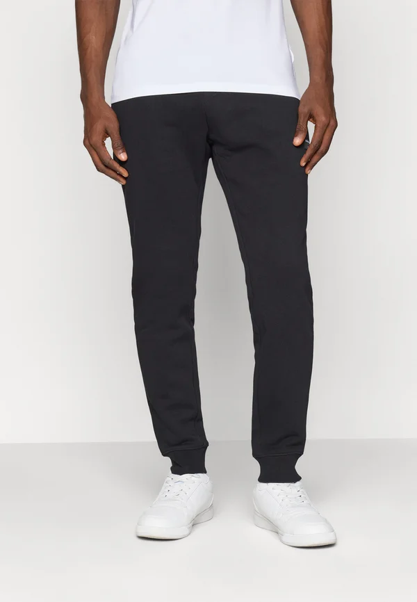 CENTRE TAPERED SWEATPANTS - Jogginghose - black beauty