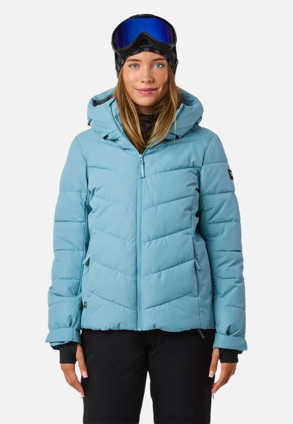 CERVINIA PUFFER W - Skijacke - dusty seaweed