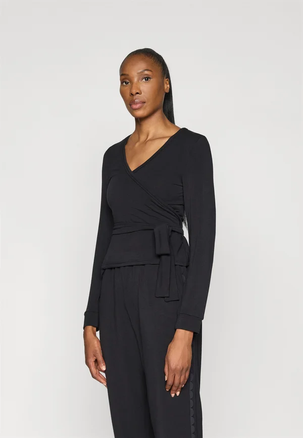 CERYS - Langarmshirt - black