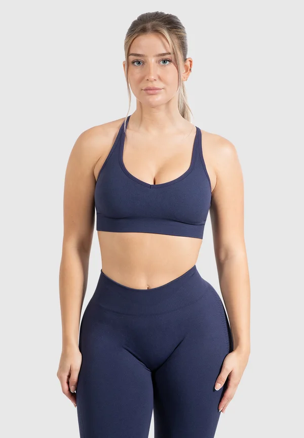 CETRINA SEAMLESS BRA SPORT - Sport-BH mit leichter Stützkraft - dunkel blau