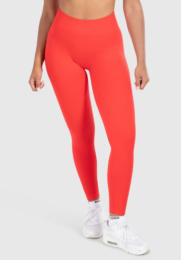 CETRINA SEAMLESS SCRUNCH LEGGINGS - Tights - rot