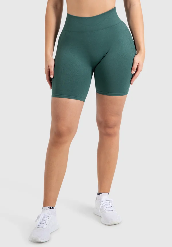 CETRINA SEAMLESS SCRUNCH  - Shorts - dunkel grün