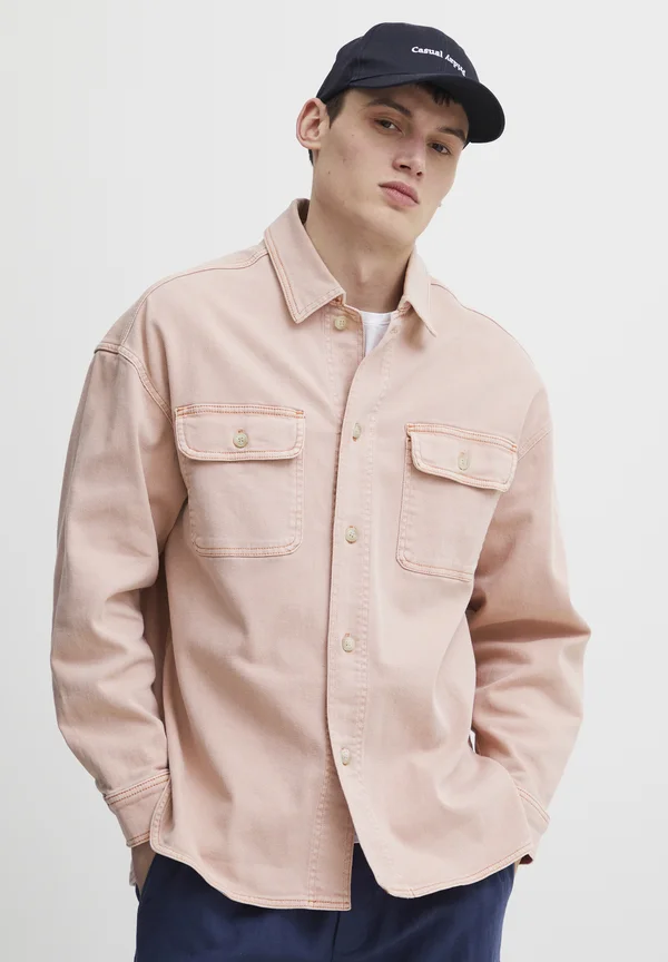 CF 0083 LS OVERSHIRT - Leichte Jacke - rose smoke