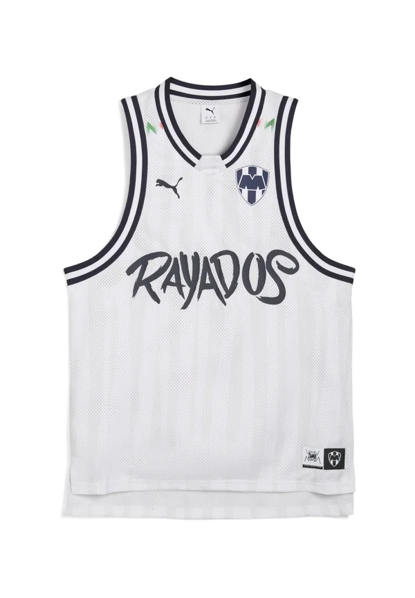 CF MONTERREY BASKETBALL - Top - feather gray white aop