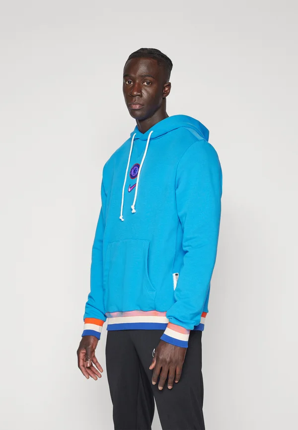 CFC HOODIE - Vereinsmannschaften - light photo blue/white