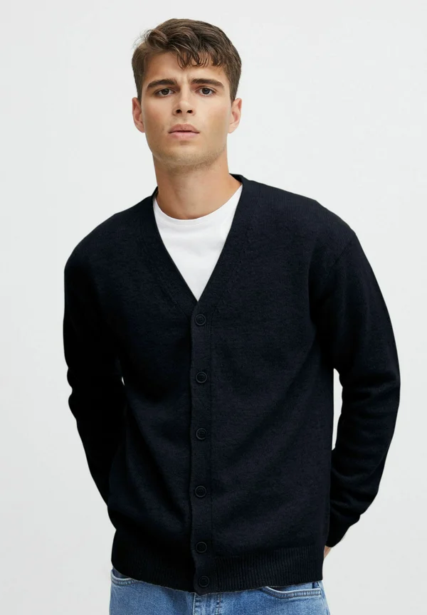 CFKARL - Strickjacke - anthracite black