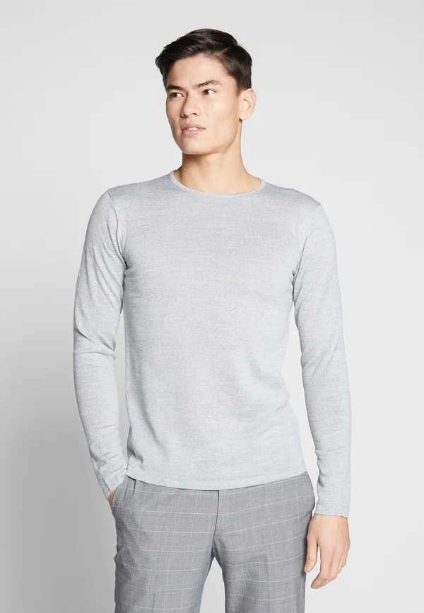 CFKent - Strickpullover - light grey melange
