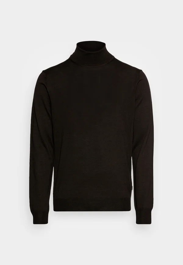 CFKonrad Merino Roll Neck - Strickpullover - coffee bean